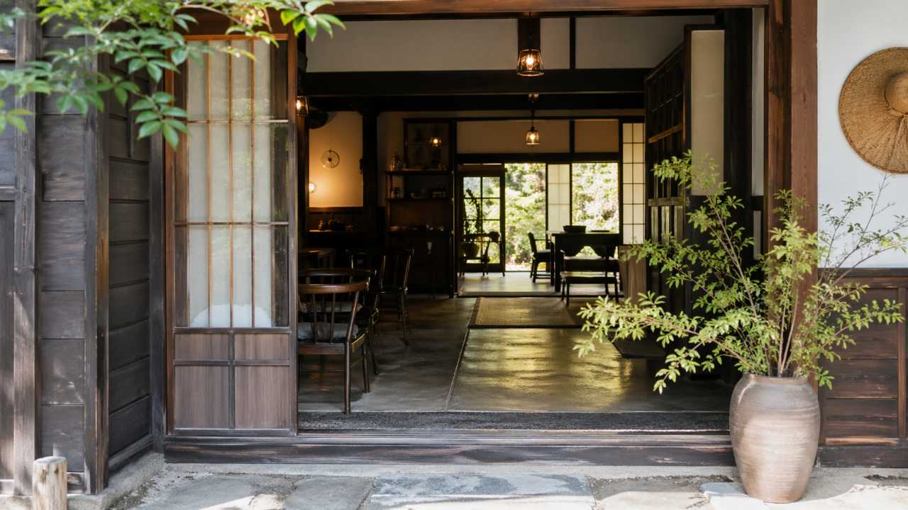 岐阜県本巣市の古民家カフェをイメージした実写風アイキャッチ